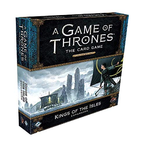 Fantasy Flight Games FFGGT45 Game of Thrones LCG 2nd Edition Deluxe Expansión: Kings of The Isles, colores mixtos , color/modelo surtido Fantasy Flight Games FFGGT45 Game of Thrones LCG 2nd Edition Deluxe Expansión: Kings of The Isles, colores mixtos , color/modelo surtido