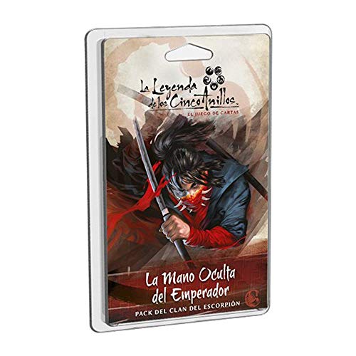 Fantasy Flight Games-La Leyenda de los Cinco Anillos LCG: La Mano Oculta del Emperador-Español, Color (Dungeons Y Dados EDF0FFL5C15) Fantasy Flight Games-La Leyenda de los Cinco Anillos LCG: La Mano Oculta del Emperador-Español, Color (Dungeons Y Dados EDF0FFL5C15)