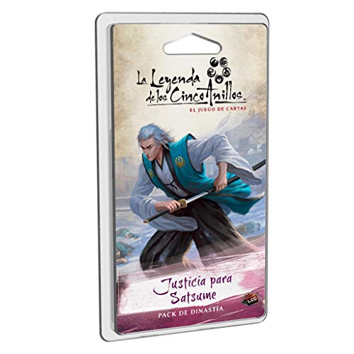 Fantasy Flight Games- Leyenda de los Cinco Anillos LCG - Justicia para Satsume, Color (L5C21ES) , color/modelo surtido Fantasy Flight Games- Leyenda de los Cinco Anillos LCG - Justicia para Satsume, Color (L5C21ES) , color/modelo surtido