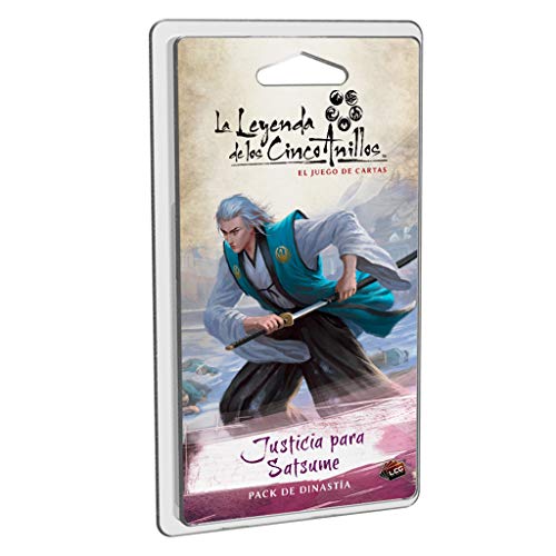 Fantasy Flight Games- Leyenda de los Cinco Anillos LCG - Justicia para Satsume, Color (L5C21ES) , color/modelo surtido