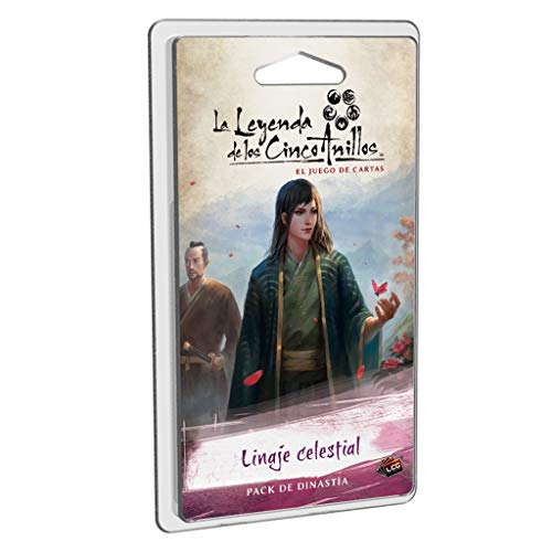 Fantasy Flight Games- Leyenda de los Cinco Anillos LCG - Linaje celestial, Color (L5C22ES) , color/modelo surtido