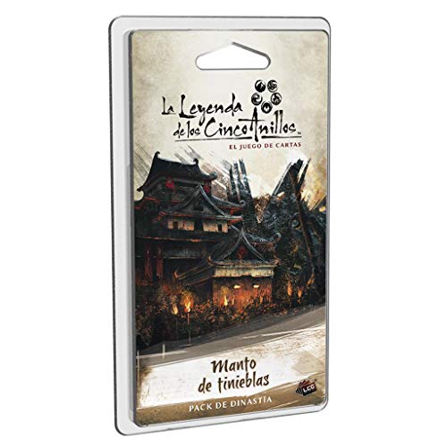 Fantasy Flight Games- Leyenda de los Cinco Anillos LCG - Manto de tinieblas, Color (L5C30ES)