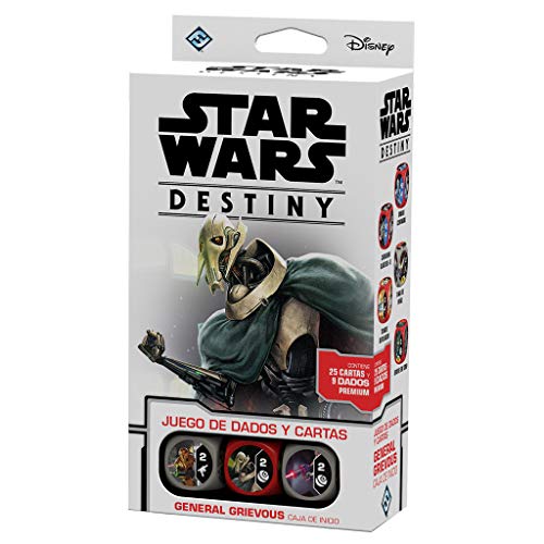 Fantasy Flight Games Star Wars Destiny Caja de inicio: General Grievous (Asmodee SWD14ES) Fantasy Flight Games Star Wars Destiny Caja de inicio: General Grievous (Asmodee SWD14ES)