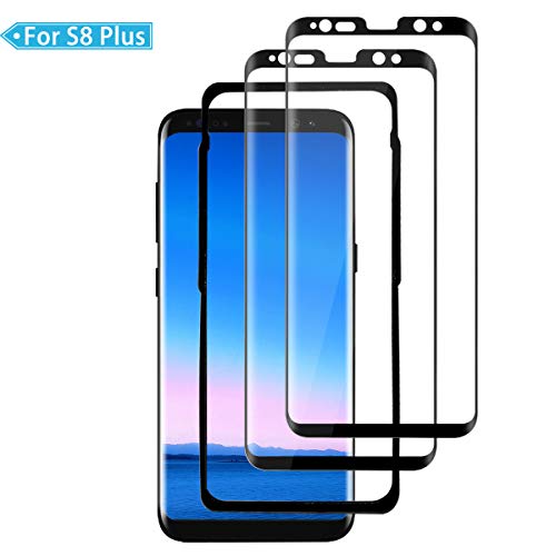 FANYAN Galaxy S8 Plus Protector de Pantalla, [2 Pack] [9H Dureza] [Anti Dactilares] [Cobertura Completa] Protector Cristal Templado para Samsung Galaxy S8 Plus