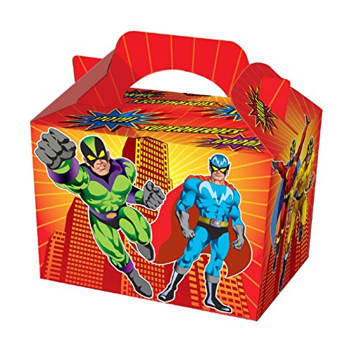 favolose cajas regalo para fiestas o cajas Premio, varios diseño 20 x Superhero favolose cajas regalo para fiestas o cajas Premio, varios diseño 20 x Superhero
