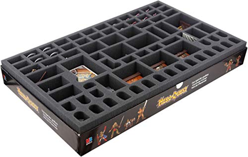 Feldherr Foam Tray Set Compatible with HeroQuest Board Game Box
