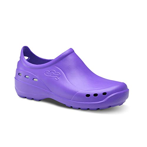 Feliz Caminar - Flotantes Shoes, Zapato Sanitario, Lavanda, 36 EU