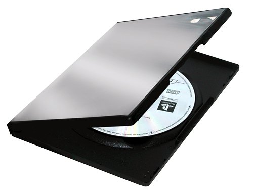 Fellowes 83357 - Pack de 5 Cajas Estuche para DVDs, Color Negro Fellowes 83357 - Pack de 5 Cajas Estuche para DVDs, Color Negro