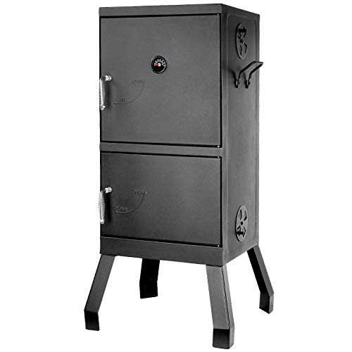Femor Barbacoa de Carbón, 102 * 40,5 * 37,5 cm, Barbacoa Ahumador, Parilla de Carbón con Termómetro y Asa, Adecuada para 5-10 Personas, Gran Capacidad, para Camping y Fiesta Femor Barbacoa de Carbón, 102 * 40,5 * 37,5 cm, Barbacoa Ahumador, Parilla de Carbón con Termómetro y Asa, Adecuada para 5-10 Personas, Gran Capacidad, para Camping y Fiesta
