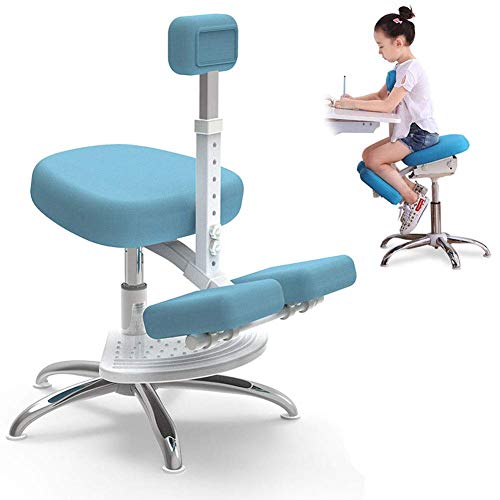 FHKBB Silla para arrodillarse ergonómica para el hogar, Taburete de Postura ortopédica, Taburete Ajustable para el hogar y el Estudio de los niños con Protector de Pecho y Rodillera para FHKBB Silla para arrodillarse ergonómica para el hogar, Taburete de Postura ortopédica, Taburete Ajustable para el hogar y el Estudio de los niños con Protector de Pecho y Rodillera para