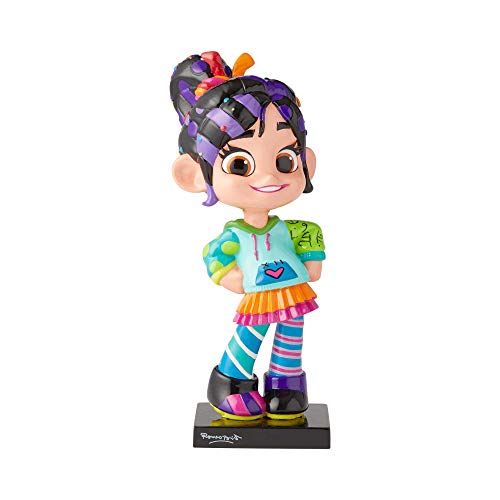 Figura de Vanellope de Ralph El Demoledor, Disney Traditions, Resina, Multicolor, Enesco