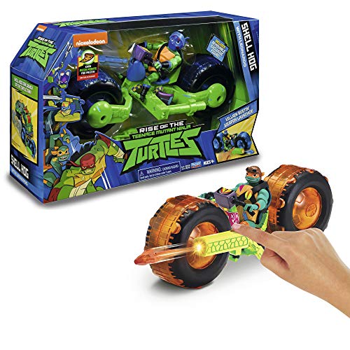 Figuras de acción Famosa- Rise of TMNT-VEHICULE ASST-2 Modelos Tortugas Ninja Moto, Color surtido (TUAB5301)