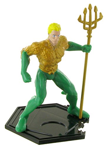 Figuras de la liga de la justicia – Figura Aquaman - 9 cm - DC comics - Justice league - liga de la justicia (Comansi Y99198)