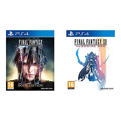 Final Fantasy XV, Royal Edition PS4 + XII HD: The Zodiac Age, Edición Standard