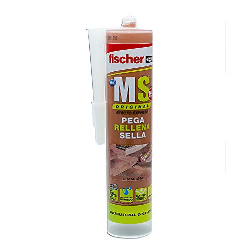 Fischer 1 polímero Adhesivo y sellante, Terracota Fischer 1 polímero Adhesivo y sellante, Terracota
