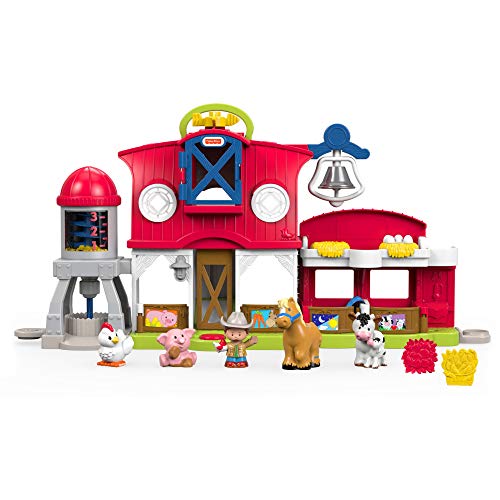 Fisher-Price Little People Granja cuida a los animalitos, juguetes bebés 1 año (Mattel FKD00) Fisher-Price Little People Granja cuida a los animalitos, juguetes bebés 1 año (Mattel FKD00)