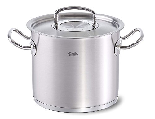 Fissler Original-Profi Collection Olla Alta, 24 cm, para Todo Tipo de cocinas, 9.1 litros, Acero Inoxidable 18/10