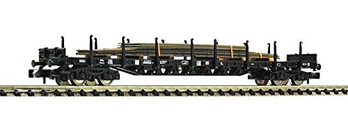 Fleischmann FL N Rungenwagen DB, Stahlplatten bel. Fleischmann FL N Rungenwagen DB, Stahlplatten bel.