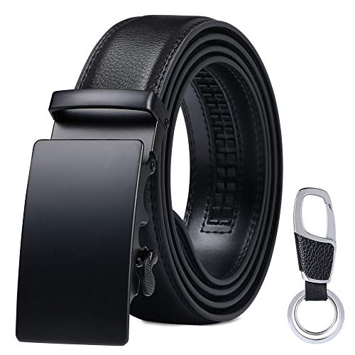 flintronic Cinturón Cuero Hombre, Cinturones Piel con Hebilla Automática, Sencillo y Clásico Perfecto Regalo flintronic Cinturón Cuero Hombre, Cinturones Piel con Hebilla Automática, Sencillo y Clásico Perfecto Regalo