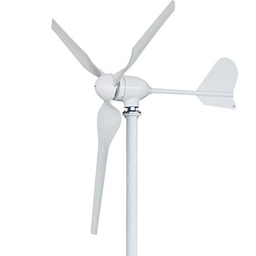 FLTXNY POWER Turbina Eólica 1000W 24V Aerogenerador Horizontal Pequeño Generador de Turbina de Viento 3 Palas con controlador de carga MPPT FLTXNY POWER Turbina Eólica 1000W 24V Aerogenerador Horizontal Pequeño Generador de Turbina de Viento 3 Palas con controlador de carga MPPT