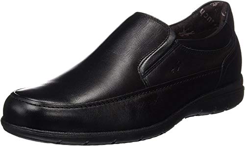Fluchos- retail ES Spain 8499, Zapatos sin Cordones Hombre, Negro (Black), 40 EU Fluchos- retail ES Spain 8499, Zapatos sin Cordones Hombre, Negro (Black), 40 EU