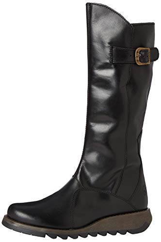 Fly London Mol P142912, Botas de cuerro Mujer, Negro (Black 005), 37 EU Fly London Mol P142912, Botas de cuerro Mujer, Negro (Black 005), 37 EU