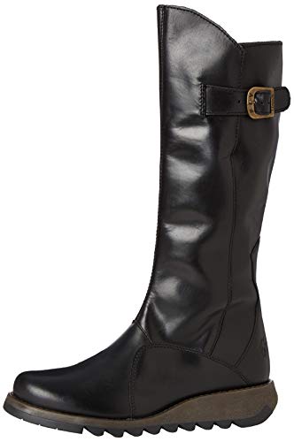 Fly London Mol P142912, Botas de cuerro Mujer, Negro (Black 005), 37 EU