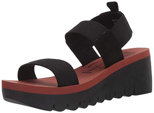 FLY London Yaci594fly, Sandalias de Talón Abierto Mujer, Negro (Black (Brick) 000), 38 EU FLY London Yaci594fly, Sandalias de Talón Abierto Mujer, Negro (Black (Brick) 000), 38 EU