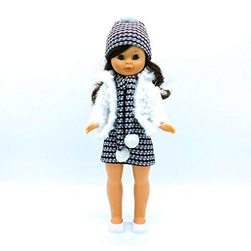 Folk Artesanía Vestido, complementos, Zapatos Percha para muñeca Nancy clásica Famosa. Fabricado en España Muñeca no incluida en el Lote. Mod 21-01N (Conjunto Ropa Incluido Abrigo de Piel) Folk Artesanía Vestido, complementos, Zapatos Percha para muñeca Nancy clásica Famosa. Fabricado en España Muñeca no incluida en el Lote. Mod 21-01N (Conjunto Ropa Incluido Abrigo de Piel)
