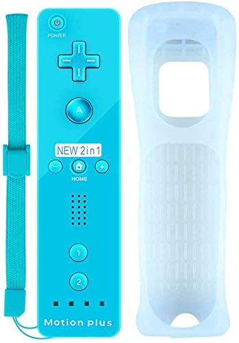FONCBIEN Mandos a Distancia para Wii , Mando a Distancia De Repuesto con Funda De Silicona y Correa para La Muñeca para Nintendo Wii y Wii U FONCBIEN Mandos a Distancia para Wii , Mando a Distancia De Repuesto con Funda De Silicona y Correa para La Muñeca para Nintendo Wii y Wii U