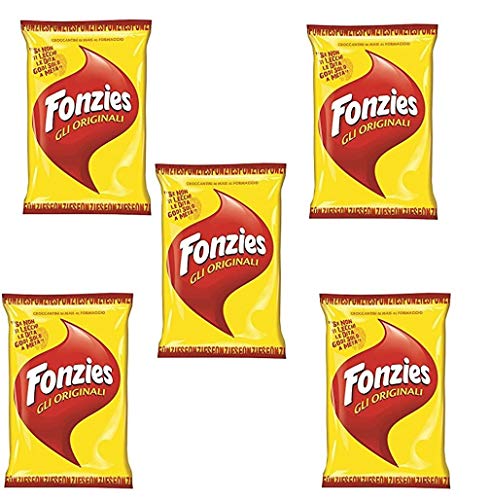 FONZIES 5X Italian Corn Snack with Cheese 100g (500g) FONZIES 5X Italian Corn Snack with Cheese 100g (500g)