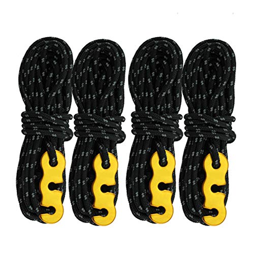 FORNORM Cuerda guía para Tiendas de campaña, 3 mm Cable Tensor Reflectante para Tiendas de campaña Ligero Cable de línea de línea Luminoso Ajustador de Aluminio Senderismo Cable de tensión FORNORM Cuerda guía para Tiendas de campaña, 3 mm Cable Tensor Reflectante para Tiendas de campaña Ligero Cable de línea de línea Luminoso Ajustador de Aluminio Senderismo Cable de tensión