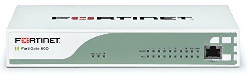 Fortinet FortiGate 60D 1500Mbit/s - Cortafuegos (1500 Mbit/s, 30 Mbit/s, 100 Usuario(s), FCC, C-Tick, VCCI, CE, UL/cUL, CB, ICSA, IEEE 802.3,IEEE 802.3ab,IEEE 802.3u, TCP, IP)