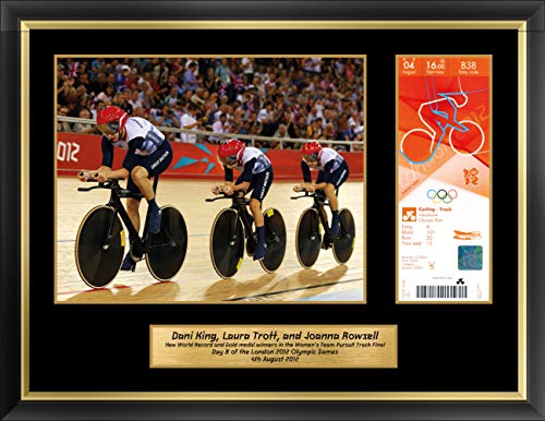Fotografía enmarcada y boleto de coleccionista de los Juegos Olímpicos de Londres 2012 Fotografía enmarcada y boleto de coleccionista de los Juegos Olímpicos de Londres 2012