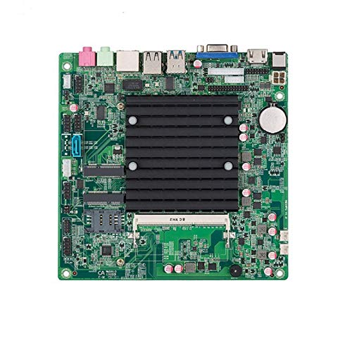 Fransande - Tarjeta madre Itx J1900C 2.0 Ghz Ddr3 8 GB/1333 MHz delgada tarjeta madre Itx compatible con Vga Lvds para escritorio