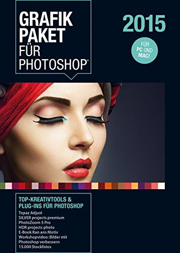 Franzis Verlag Grafikpaket für Photoshop 2015 - Software de gráficos (Alemán, Caja)