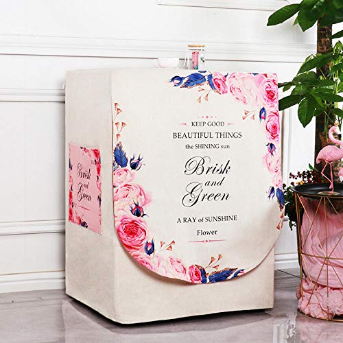 Funda para lavadora y lavadora de carga frontal para Lavadora o Secadora, Funda para lavadora-Rosa violeta_Ancho 60 espesor 65 altura 85cm Funda para lavadora y lavadora de carga frontal para Lavadora o Secadora, Funda para lavadora-Rosa violeta_Ancho 60 espesor 65 altura 85cm