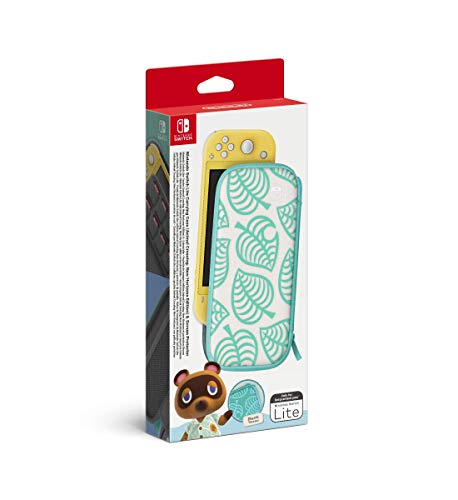 Funda + protector LCD para consola Nintendo Switch Lite edición Animal Crossing: New Horizons (Nintendo Switch Lite)