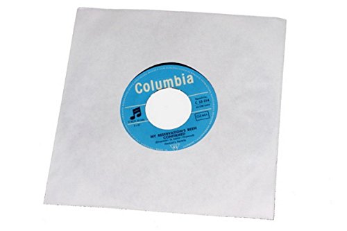 Fundas Interiores de Papel para Discos de Vinilo Singles (discos pequeños) - Marca Cuidatumusica - / Ref.2513 Fundas Interiores de Papel para Discos de Vinilo Singles (discos pequeños) - Marca Cuidatumusica - / Ref.2513