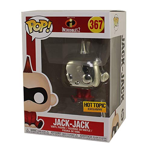 Funko Disney Pop! Disney: Incredibles 2 - Baby Jack-Jack Chrome Edición Limitada No: 367