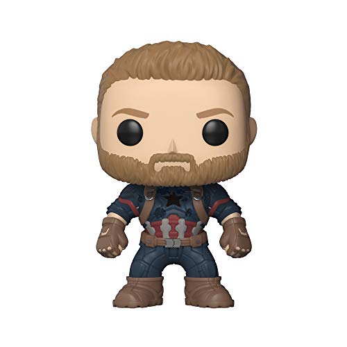 Funko Pop- Pop Marvel: Avengers: Infinity War-Captain America Figura De Vinilo, Multicolor, Talla Única (26466) Funko Pop- Pop Marvel: Avengers: Infinity War-Captain America Figura De Vinilo, Multicolor, Talla Única (26466)