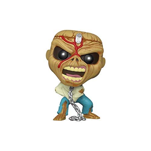 Funko- Pop Rocks: Iron Maiden-Piece of Mind (Skeleton Eddie) Collectible Toy, Multicolor (45983)