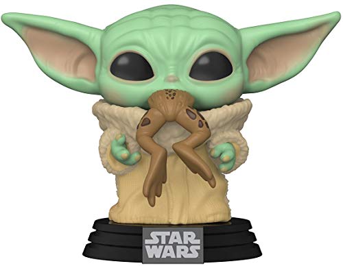 Funko- Pop Star Wars:The Mandalorian-The Child w/Frog Figura Coleccionable, Multicolor (49932)