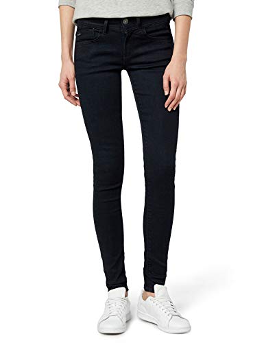 G-STAR RAW Lynn D-Mid Waist Super Skinny Vaqueros, Rinsed 9425-082, 24W / 30L para Mujer