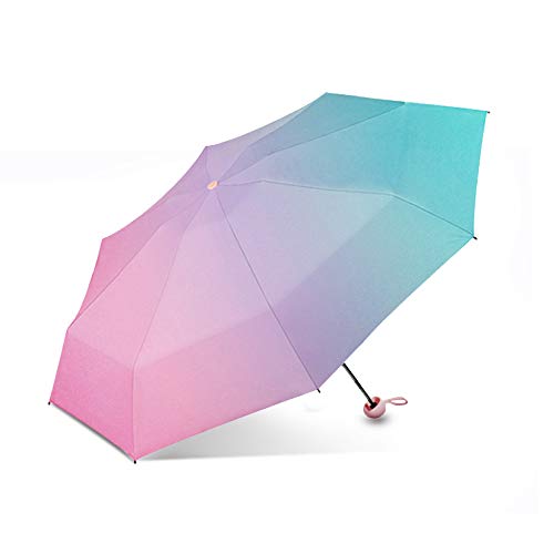 Galatée Mini Paraguas Plegable Paraguas Bloqueador Solar de Doble Capa con 8 Esqueleto de Paraguas, Protección UV UPF 50+ (Aurora) Recomendado para Adultos Mayores de 15 años. Galatée Mini Paraguas Plegable Paraguas Bloqueador Solar de Doble Capa con 8 Esqueleto de Paraguas, Protección UV UPF 50+ (Aurora) Recomendado para Adultos Mayores de 15 años.