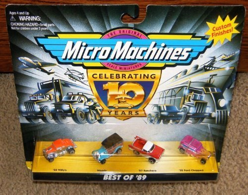 Galoob Micromachines Micro Machines Best of '89 (1989) Collection by