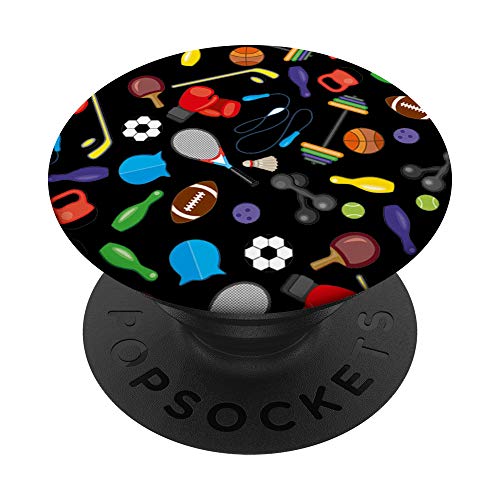 Game Player Sport Gear Sports Team Sports Games PopSockets PopGrip: Agarre intercambiable para Teléfonos y Tabletas