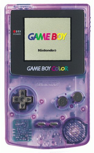 GameBoy Color - Konsole #Clear/Atomic Purple GameBoy Color - Konsole #Clear/Atomic Purple