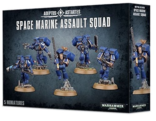 Games Workshop 99120101034 Warhammer 40.000 - Figuras de escuadra de Asalto Games Workshop 99120101034 Warhammer 40.000 - Figuras de escuadra de Asalto