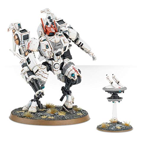 Games Workshop Miniaturas Citadel Tau Empire Commander Warhammer 40k, Figuras Incluye XV85 Enforce Battlesuit y XV86 Coldstar Battlesuit (99120113060) Games Workshop Miniaturas Citadel Tau Empire Commander Warhammer 40k, Figuras Incluye XV85 Enforce Battlesuit y XV86 Coldstar Battlesuit (99120113060)